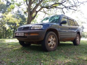 Toyota RAV4 self drive rental Rwanda Uganda